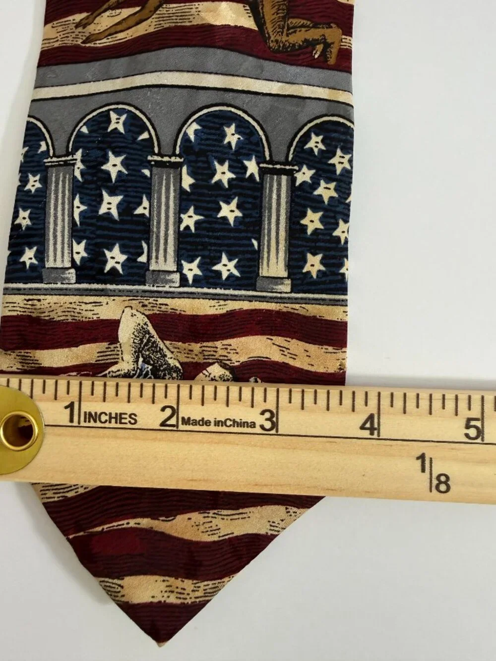 Vintage Tie Tango Max Raab Mens 100% Silk Made In USA RN 51898